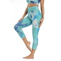 Naughtyhood Stretch Sports Joga Hlače Udobne i prozračne joge hlače Žene visokog struka Trčanje tine-boja hlače za vježbanje Yoga hlače joga hlače za razne sportske prodaje