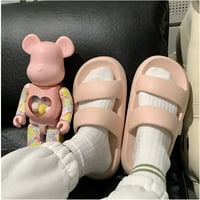 Kokopeuntne papuče za žene i muškarce Tuš kupaonica Sandale Otvoreni nožni prste mekani jastuk za ekstra debeli neklizajući oblak za unutarnju i vanjsku hranu