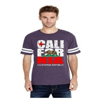 MMF - Muški fudbalski fini dres majica, do veličine 3xl - Kalifornija Cali