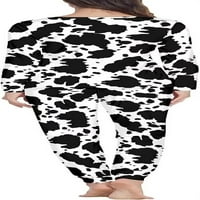 Ženske pidžame setovi na dugih rukava za spavanje plus veličine