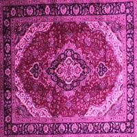 Ahgly Company Zatvoreni pravokutnik perzijske ružičaste tradicionalne prostirke, 5 '8'