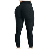 Joga hlače za žene mjehurići dizanje fitness trčanje visokih struka joga hlače