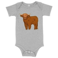 Baby Highland krava - slatka životinja Onesie