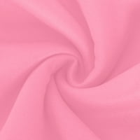 Dukserija za čišćenje za žene dugih rukava Ležerne prilike Crewneck Pulover Božić Slatka GNOM grafički ispis Duksevi Raglan Lose Žene Jesen Modni vrhovi ružičastim