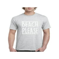 - Muška majica kratki rukav - plaža molim