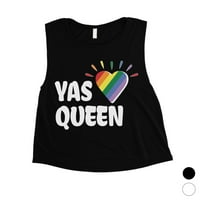 Yas Queen Rainbow Heart Crna želja Vrpna valentina
