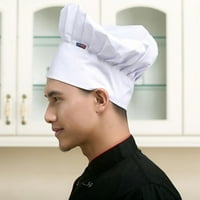 Temacd Professional Stretch Podesivi muškarci Cap Kuhinja Kuhar Baker Catering Chef Hat