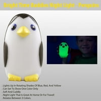 Bright Time Brighter Time Buddies Noćno svjetlo - Penguini višebojne boje