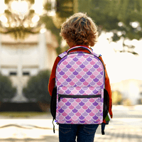 Sirena za školske djevojke i dječake lagane torbe za knjige izdržljivo vodootporni dječji ruksak za