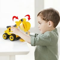 Čvrsta izdržljiva karta igračaka, prevoznik kamiona igračka za igračku za igranje Igračka odvojiva montaža