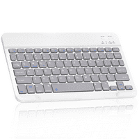 Ultra tanka Bluetooth punjiva tastatura za Lenovo jastučić i sve Bluetooth omogućene iPads, iphones, Android tablete, pametni telefoni, prozori - kamen siva