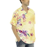 Muške košulje s kratkim rukavima s majicom na plaži za majicu na plaži za Man Modne košulje Vrhovi zaverene