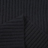 GUBOTARE džemperi za žene Ženske lagane tanke zimske pulover džemper pada dugačak rukav s dugim rukavima