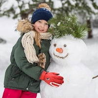 Vikakioze Kids rukavice Zima za djecu 4- godine Dječji dječaci Dječje djece Vjetrovinske vodootporne zimske skijalice - odgovara djeci djece mladih malih dijelova za hladno vrijeme Xmas Božićni poklon