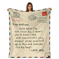 Udobnu ploču za prekrivanje pokrivača pokrivač poklon za ljubitelje porodičnih prijatelja, 150 *