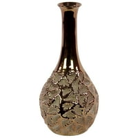 Keramička vaza W pozlaćeni vrat i keramičko tijelo male