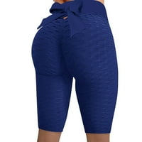 OKBOP Atletski kratke hlače za žene Ljeto seksi Bowknot elastičnost Yoga HEENACOMB Htcrass Hlače Spande