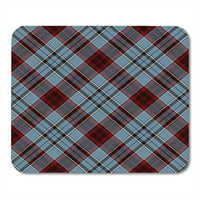 Drevni škotski tartan crveni crni plavi i bijeli plaćeni flanel uzorci trendi pločica za sažetak britanska mousepad jastuk za miš miš