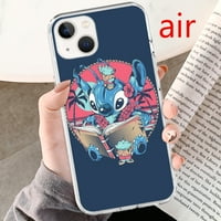 Slatka lilo & Stitch Cartoon Soft Otporni na udarnim telefonskim kutijama za iPhone Plus Pro Pro Ma