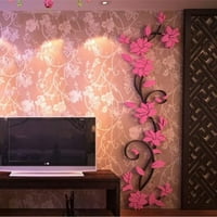 Beppter zidne naljepnice naljepnice naljepnice Naljepnice DIY 3D Početna Soba Pozadina spavaće sobe TV Živi akrilni kućni dekor