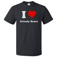 Love Grizzly Bears majica I Heart Grizzly Bears TEE poklon
