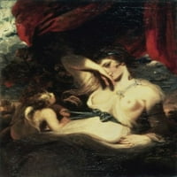 Venera i Amor, 1750, Joshua Reynolds, ulje na platnu, Muzej državnog pustinja, Sankt Peterburg, Rusija