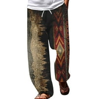 Muške hlače Ljetna plaža Hippie harem hlače Baggy Boho joga Havajski pantalone za pantalone Crotch za
