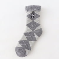 Clearsance Zimska brušena zadebljanja i baršunaste boje čarape za spratske čarape