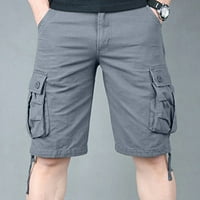 Mensshorts Clearence Sportske hlače opuštene labave hlače Coverall Duksevi kratke hlače Muškarci teretni