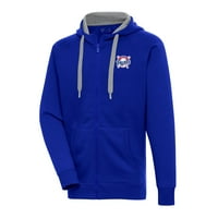 Muški antigua Royal Stockton Ports Victory Full-Zip Hoodie