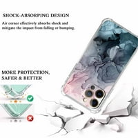 Kućište plave peska za iPhone Pro, estetski umjetnički dizajn uzorak meko puni poklopac branika TPU