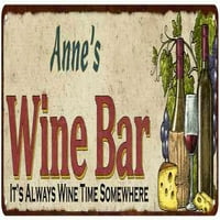 Anne's Vinski bar Početna Dekor Metalni poklon znak 108240052086