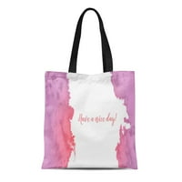Platno Tote torba Idea ružičasta motivacija sažetak motivacije Pozitivna ljubičasta translačka torba