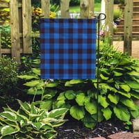 Buffalo Lumberjack crne plave pruge Plaid Sažetak Provjerite boju vrtna zastava ukrasna zastava Kuća