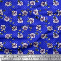 Soimoi pamučna poplin tkanina točka, leptir i cvjetna ispis tkanina sa širokim dvorištem