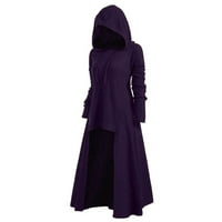 Ženski vrhovi dugih rukava Pulover, Ležerne prilike, Ljetne kože od kaputa Purple 3xl