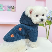 Velvet Termalni pas kaput štenad zimska odjeća Djevojka za kućne ljubimce jakna mačka duhovi za mačke