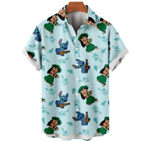Bangyanf ljetni crtani lilo & Stitch univerzalna pamučna majica za majicu za muškarca