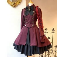 Gothic Lolita haljina za žene Vintage Bowurf Steampunk Viktorijanska haljina princeza kostim court Court