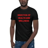 Crveni direktor zdravlja i wellness majica kratkih rukava majica po nedefiniranim poklonima