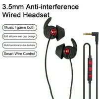 Pontos Slušalica subwoofer smanjenje buke Smart Wire Control sa mikrofonom u ušima Visoka osjetljivost Ožičena ponuda za slušalice
