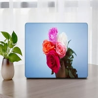 Kaishek Hard Case Shell Cover za Macbook Pro S s mrežnom zaslonom Nema USB-C modela: ruža serije 0060