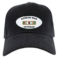 Cafepress - korejski ratni veteran Crna kapa - bejzbol šešir, novost crna kapa