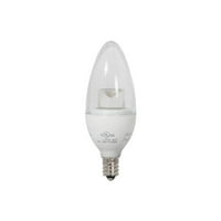 & P LAMP® E CANDELABRA BASE B OBLIČINA CLEAR LED žarulja, Watt ekvivalent