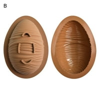 Živjeli američki kalup od čokolade jaje, uskršnji zečji kalup za jaje velike veličine silikonski kalup