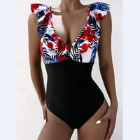Ženska dva bikinija nova kupaći kupaći kostim Šareni tiskani sa više set kupaći kostimi Biquini