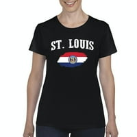 MMF - Ženska majica kratki rukav, do žena Veličina 3XL - St. Louis