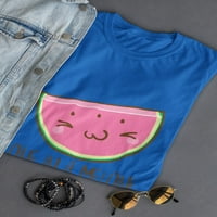 Kawaii One u majici za melonsku lubenicu Grafička majica Royal Plava majica, ženska XX-velika