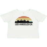 Inktastic Los Angeles California Skyline Retro poklon Dječak ili majica za bebe
