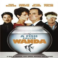 Riba nazvana wanda filmski poster Print - artikl movaj7386